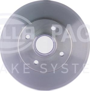 HELLA 8DD 355 105-271 - Brake Disc autospares.lv