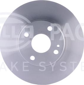 HELLA 8DD 355 106-491 - Brake Disc autospares.lv