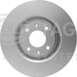 HELLA 8DD 355 106-531 - Brake Disc autospares.lv