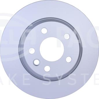 HELLA 8DD 355 106-661 - Brake Disc autospares.lv