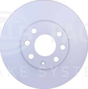HELLA 8DD 355 106-051 - Brake Disc autospares.lv