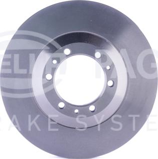 HELLA 8DD 355 106-001 - Brake Disc autospares.lv