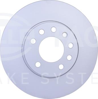 HELLA 8DD 355 106-071 - Brake Disc autospares.lv