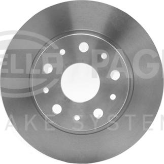 HELLA 8DD 355 106-381 - Brake Disc autospares.lv