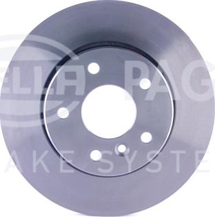 HELLA 8DD 355 106-271 - Brake Disc autospares.lv