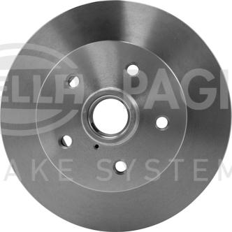 HELLA 8DD 355 100-471 - Brake Disc autospares.lv
