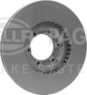 HELLA 8DD 355 100-331 - Brake Disc autospares.lv