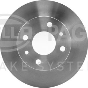 HELLA 8DD 355 101-131 - Brake Disc autospares.lv