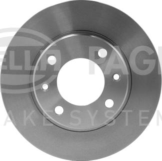 HELLA 8DD 355 101-811 - Brake Disc autospares.lv