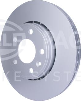 HELLA 8DD 355 108-951 - Brake Disc autospares.lv