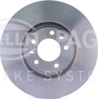 HELLA 8DD 355 108-421 - Brake Disc autospares.lv