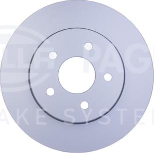 HELLA 8DD 355 108-061 - Brake Disc autospares.lv