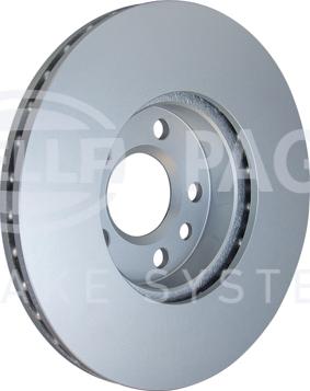 HELLA 8DD 355 108-082 - Brake Disc autospares.lv