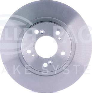 HELLA 8DD 355 108-141 - Brake Disc autospares.lv