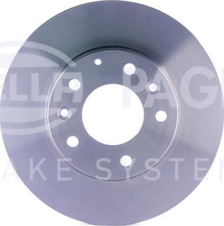 HELLA 8DD 355 108-131 - Brake Disc autospares.lv