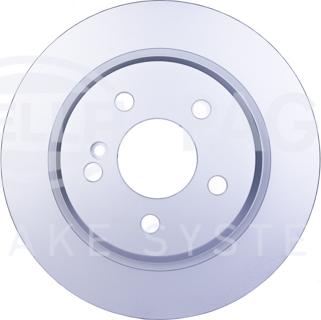 HELLA 8DD 355 108-861 - Brake Disc autospares.lv