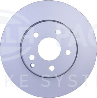 HELLA 8DD 355 108-801 - Brake Disc autospares.lv