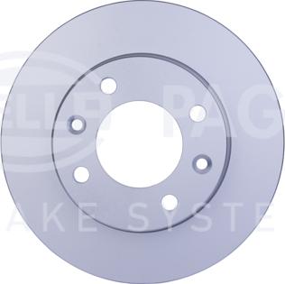 HELLA 8DD 355 108-391 - Brake Disc autospares.lv