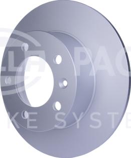 HELLA 8DD 355 108-291 - Brake Disc autospares.lv