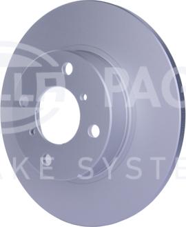 HELLA 8DD 355 108-211 - Brake Disc autospares.lv