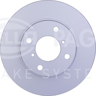 HELLA 8DD 355 108-211 - Brake Disc autospares.lv