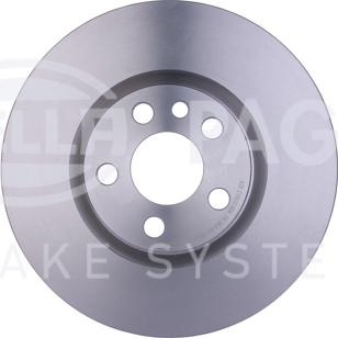 HELLA 8DD 355 108-761 - Brake Disc autospares.lv