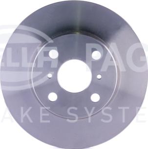 HELLA 8DD 355 108-721 - Brake Disc autospares.lv