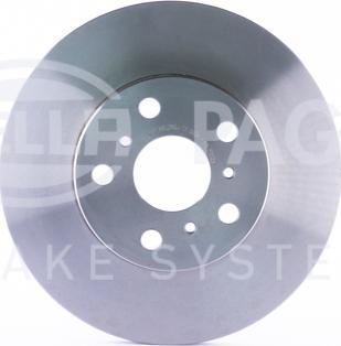 HELLA 8DD 355 103-581 - Brake Disc autospares.lv