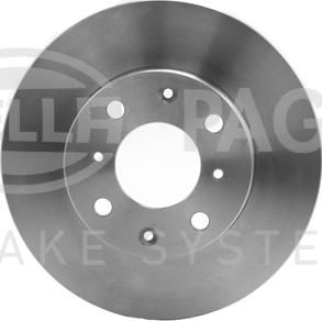 HELLA 8DD 355 103-101 - Brake Disc autospares.lv