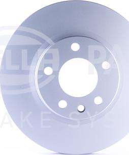 HELLA 8DD 355 103-721 - Brake Disc autospares.lv