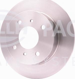 HELLA 8DD 355 102-661 - Brake Disc autospares.lv