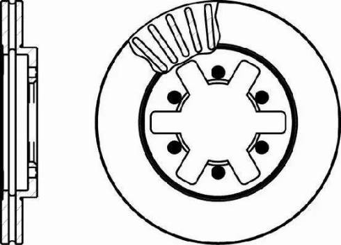 HELLA 8DD 355 102-331 - Brake Disc autospares.lv