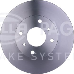 HELLA 8DD 355 107-991 - Brake Disc autospares.lv