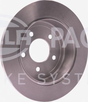 HELLA 8DD 355 107-901 - Brake Disc autospares.lv