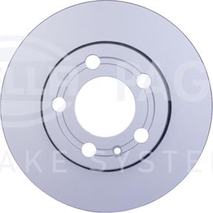 HELLA 8DD 355 107-651 - Brake Disc autospares.lv