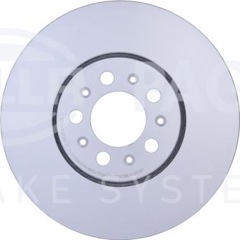 HELLA 8DD 355 107-611 - Brake Disc autospares.lv