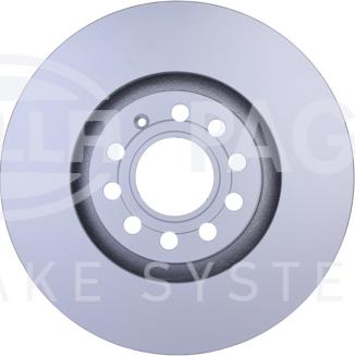 HELLA 8DD 355 107-631 - Brake Disc autospares.lv