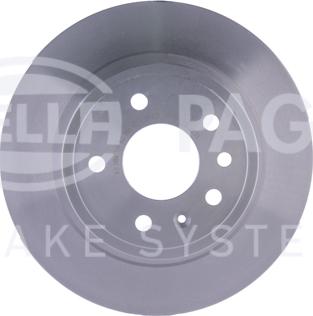 HELLA 8DD 355 107-001 - Brake Disc autospares.lv