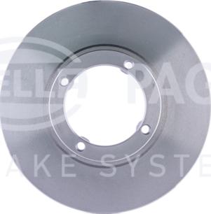 HELLA 8DD 355 107-011 - Brake Disc autospares.lv