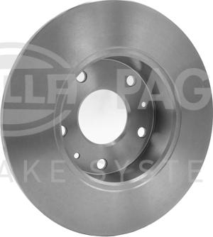 HELLA 8DD 355 107-181 - Brake Disc autospares.lv