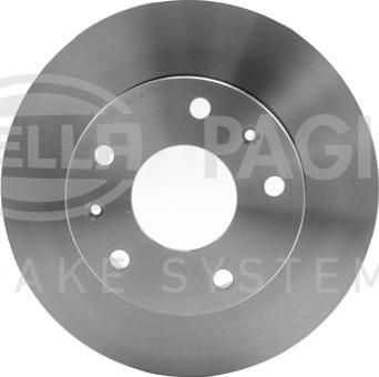 HELLA 8DD 355 107-181 - Brake Disc autospares.lv