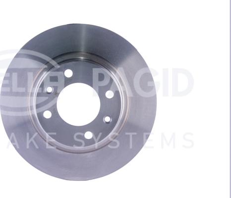 HELLA 8DD 355 107-851 - Brake Disc autospares.lv