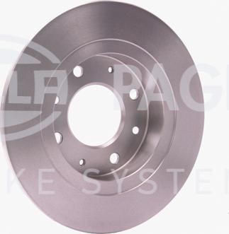 HELLA 8DD 355 107-371 - Brake Disc autospares.lv