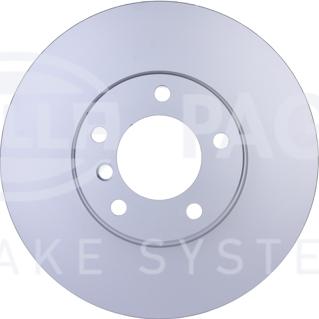 HELLA 8DD 355 107-711 - Brake Disc autospares.lv