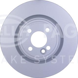 HELLA 8DD 355 119-441 - Brake Disc autospares.lv