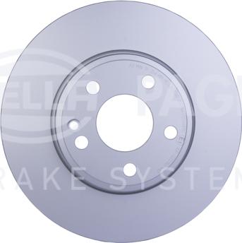 HELLA 8DD 355 119-411 - Brake Disc autospares.lv