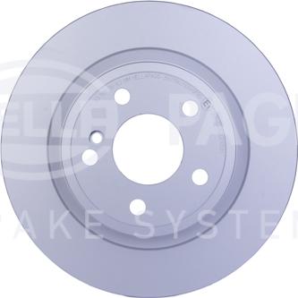 HELLA 8DD 355 119-421 - Brake Disc autospares.lv