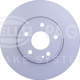 HELLA 8DD 355 119-591 - Brake Disc autospares.lv