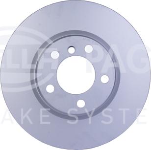 HELLA 8DD 355 119-561 - Brake Disc autospares.lv