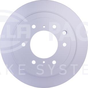 HELLA 8DD 355 119-091 - Brake Disc autospares.lv